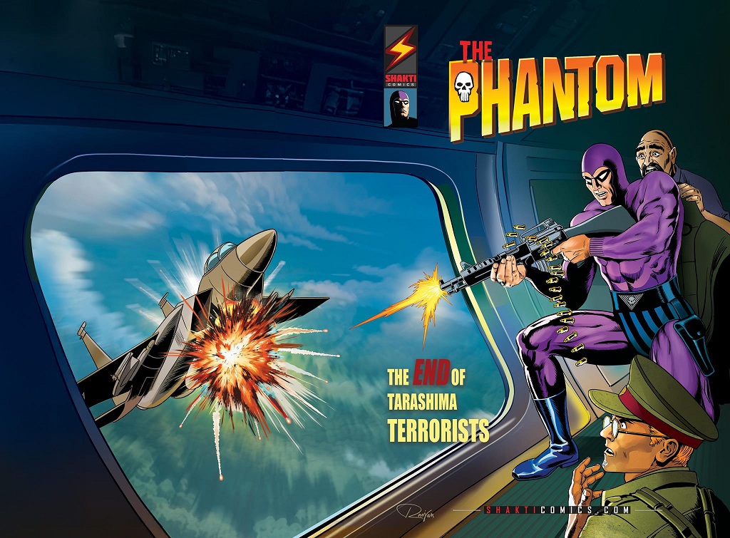 The Phantom - The End of Tarashima Terrorist - Shakti Comics