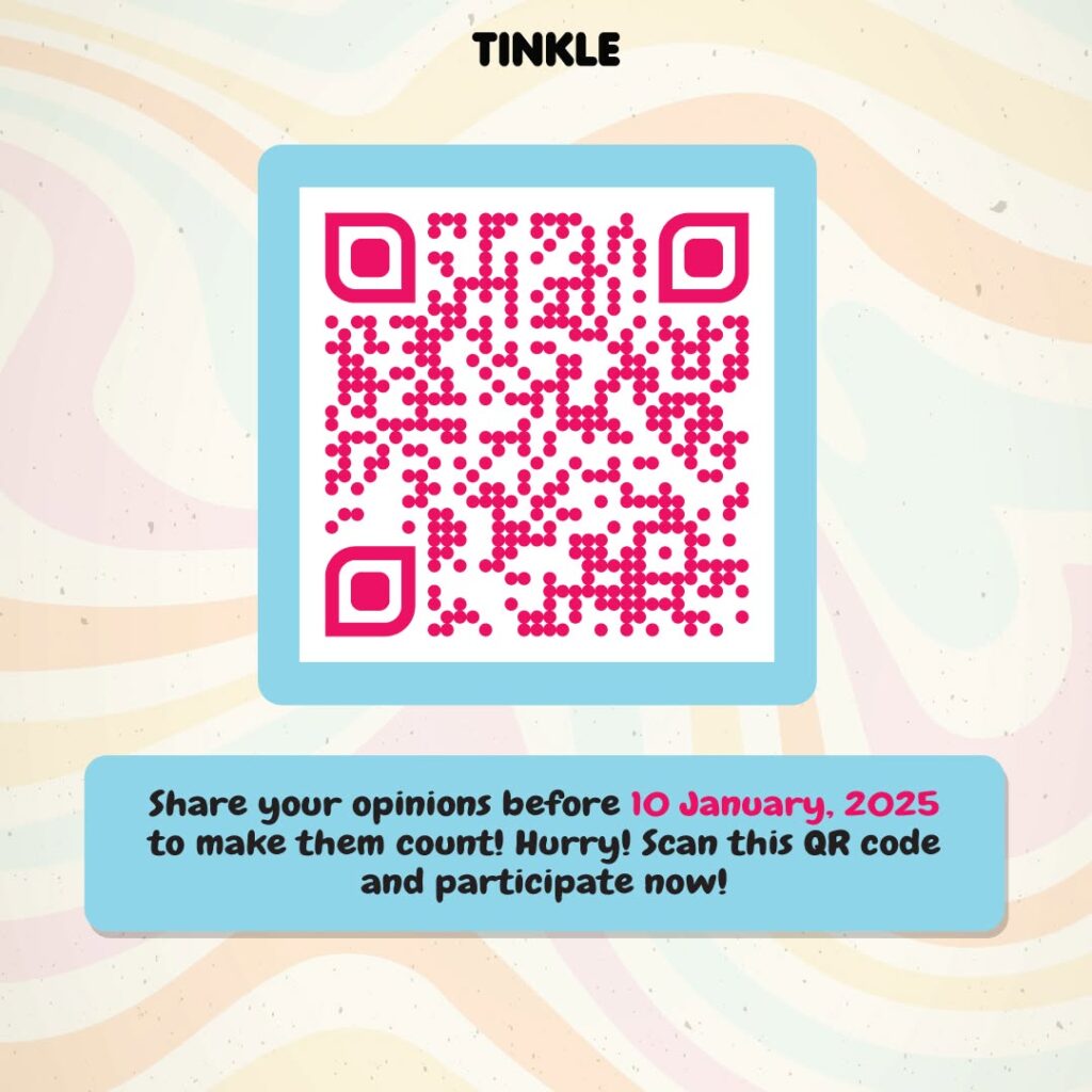 Tinkle Fan Report 2024 - QR