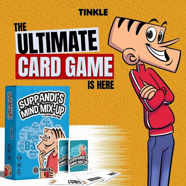 Tinkle - Suppandi's Mind Mix-Up - Card Game