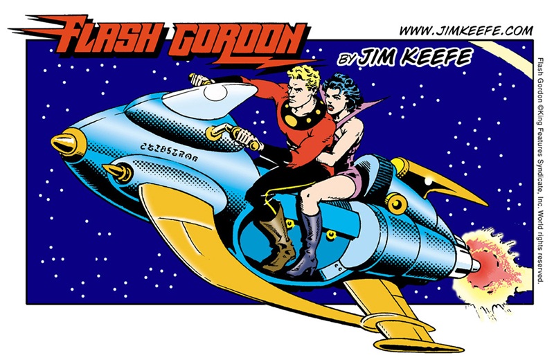 Flash Gordon By Jim Keefe