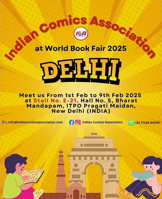 Indian Comics Association - World Book Fair 2025