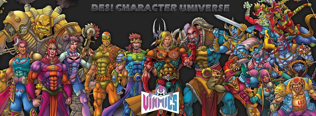 Vinmics Desi Character Universe - Dilip Chaubey