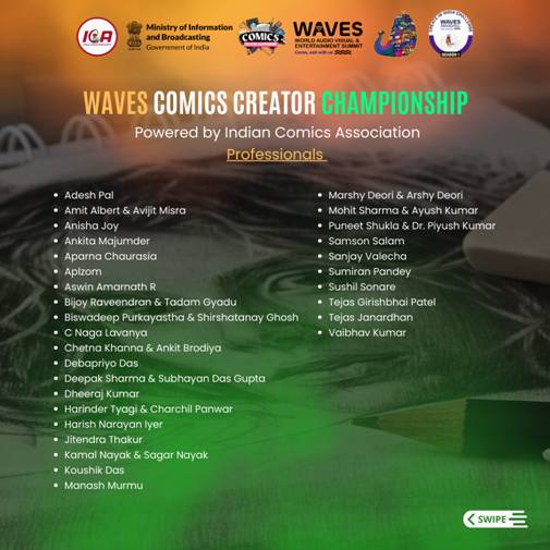 Waves Comics Creator Championship