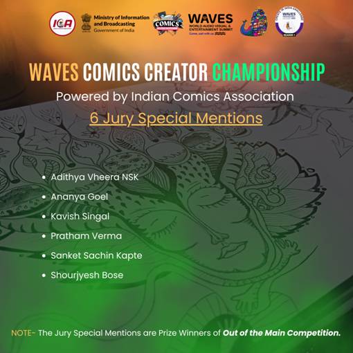 Waves Comics Creator Championship