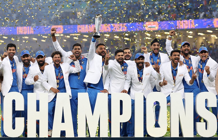 Champions Trophy Winner - Indian Cricket Team