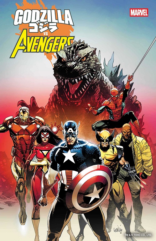 Godzilla vs Avengers - Marvel Comics