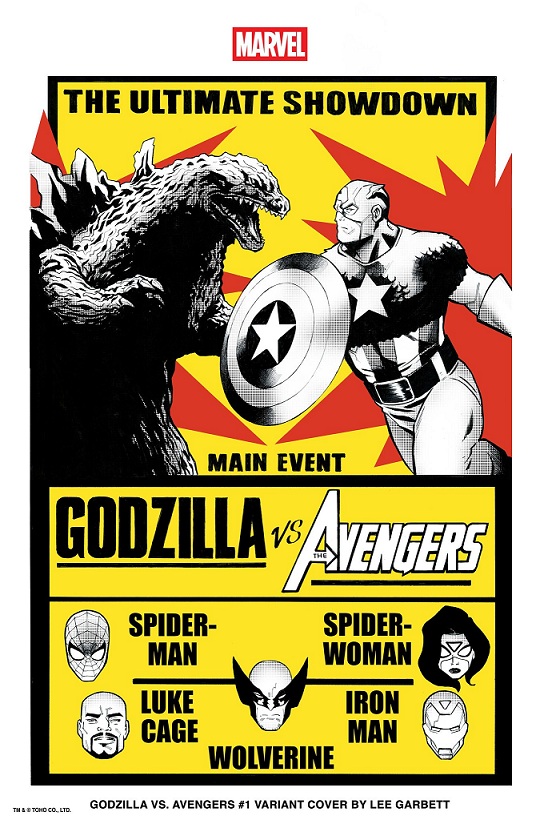 Godzilla vs Avengers - The Ultimate Showdown - Marvel Comics