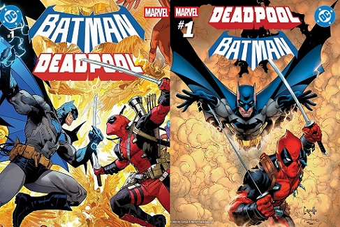Batman vs Deadpool - DC and Marvel