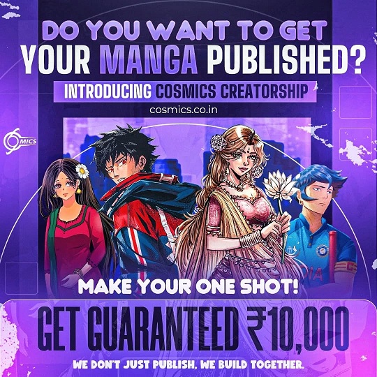 Cosmics Creatorship - Indian Manga