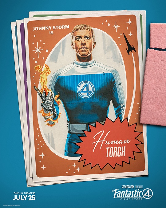 Fantastic Four - Bubble Gum Cards - Marvel Comics - Human Torch