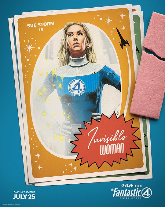 Fantastic Four - Bubble Gum Cards - Marvel Comics - Invisible Woman