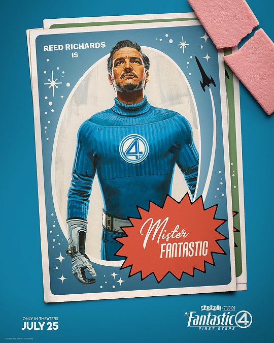 Fantastic Four - Bubble Gum Cards - Marvel Comics - Mr. Fantastic
