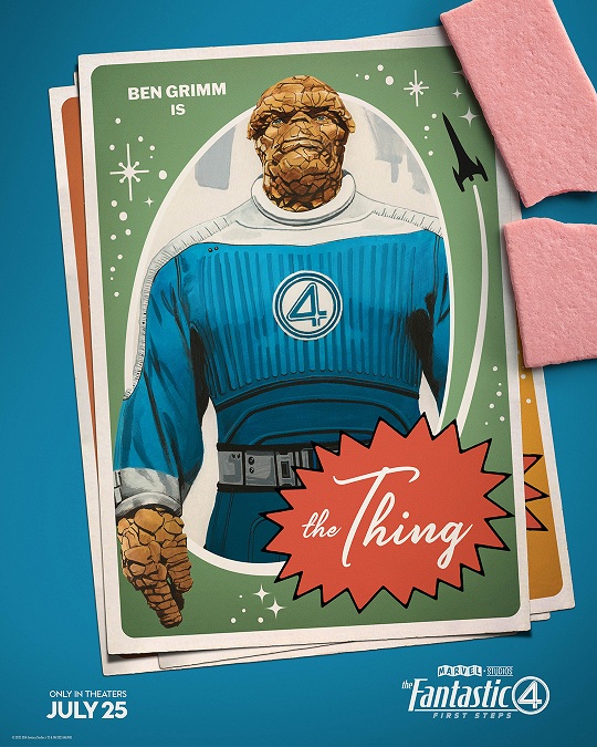 Fantastic Four - Bubble Gum Cards - Marvel Comics - The Thing