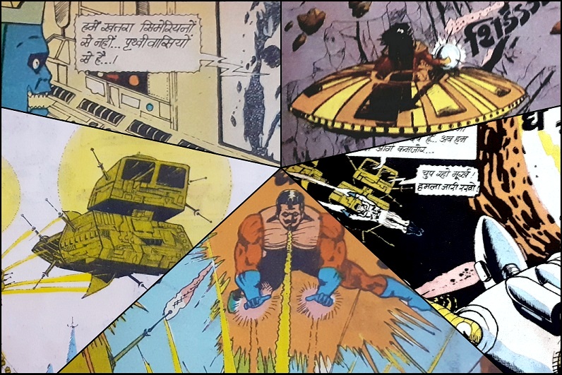 Fauladi Singh Aur Hadku - Diamond Comics - Comic Panels