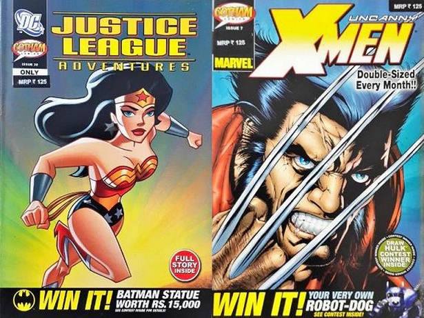 Gotham Comics India - Justice League and Uncanny X-Men