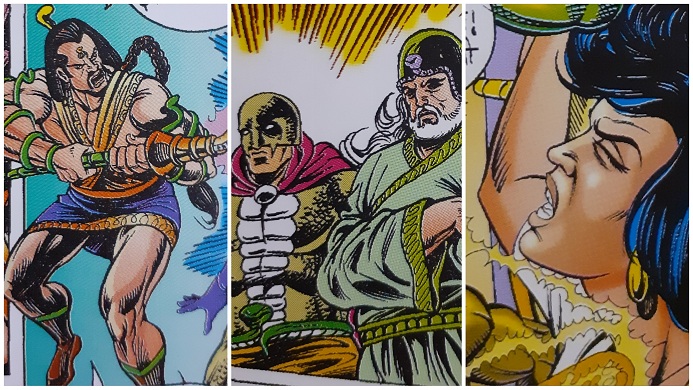 Nagdweep - Nagraj - Raj Comics Review - Panels