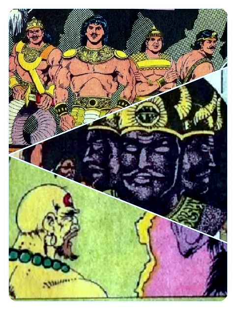 Ajgar Aur Trikaldev - Manoj Comics Pages
