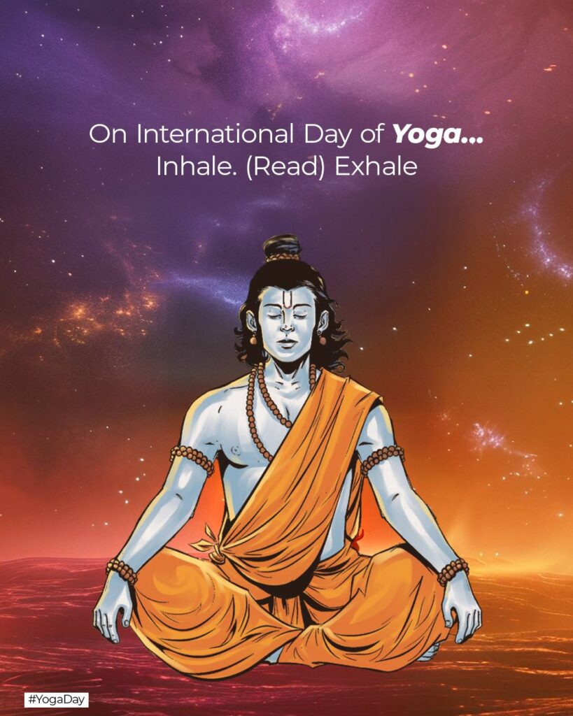 International Yoga Day - Amar Chitra Katha - Prabhu Shree Ram