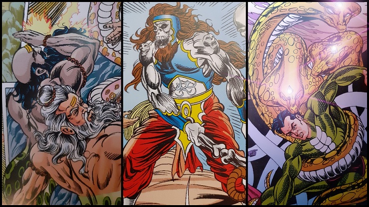 Mahayudh - Nagraj - Raj Comics - Action Sequence