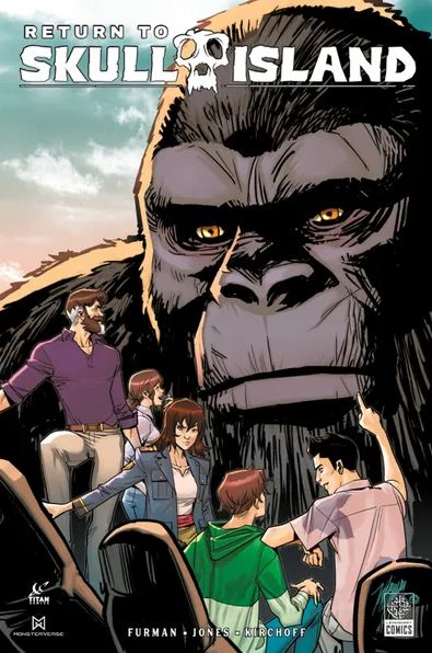 RETURN TO SKULL ISLAND #3 - COVER A - MONSTERVERSE