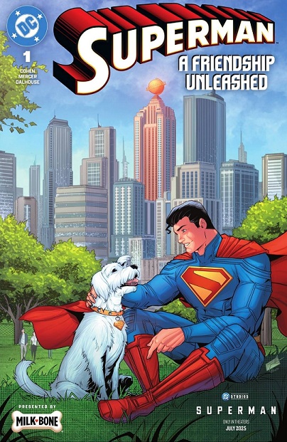 Superman A Friendship Unleashed - Free Comic With Milkbone