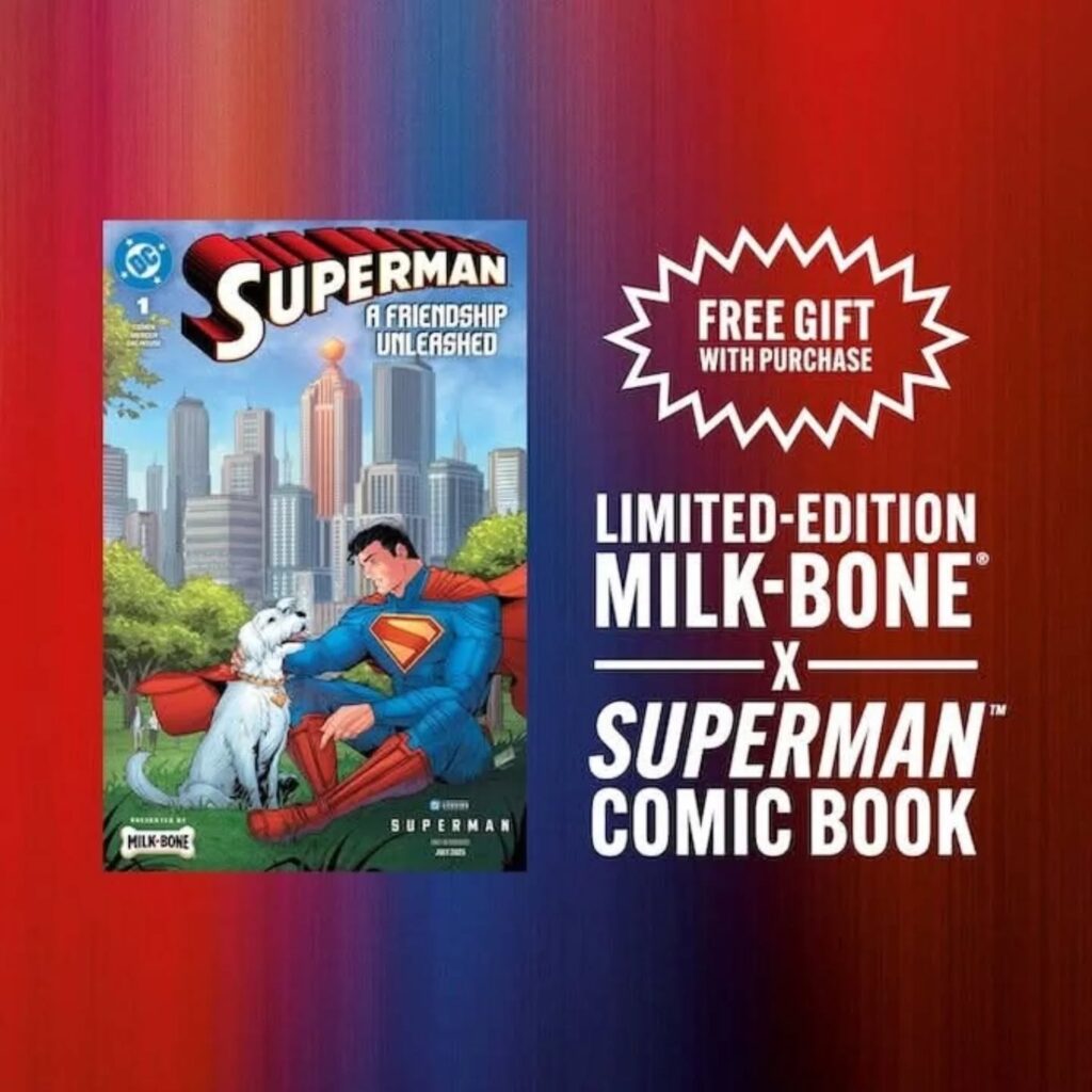 Superman A Friendship Unleashed - Free Comic With Milkbone