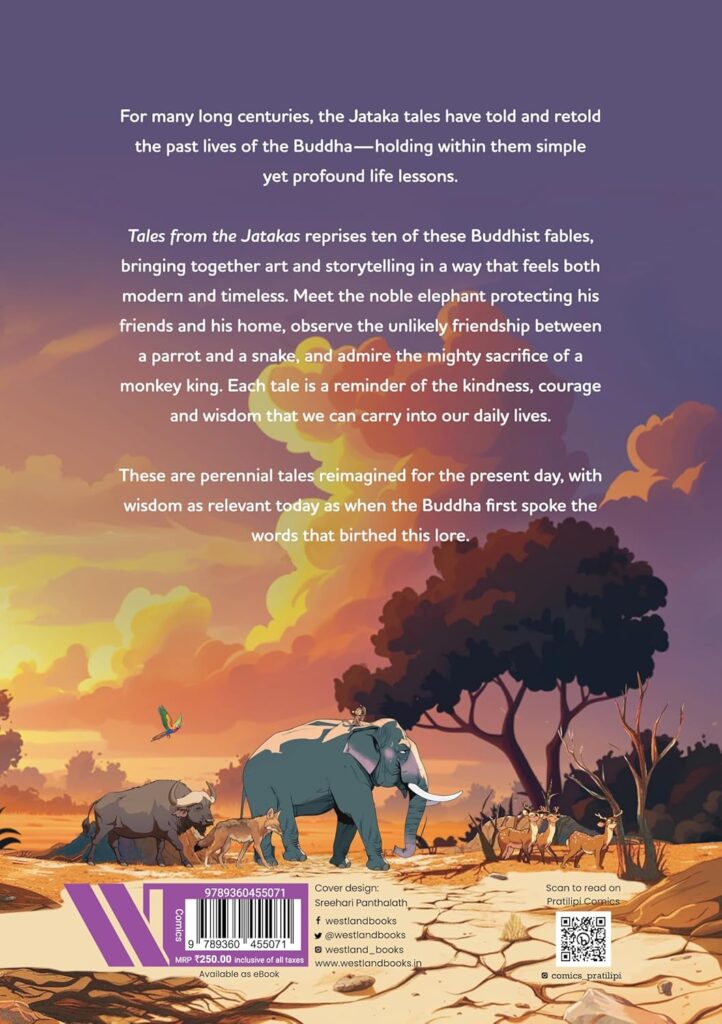 Tales from the Jatakas - Back Cover