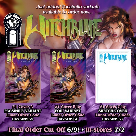 WITCHBLADE#1 [1995] FACSIMILE EDITION