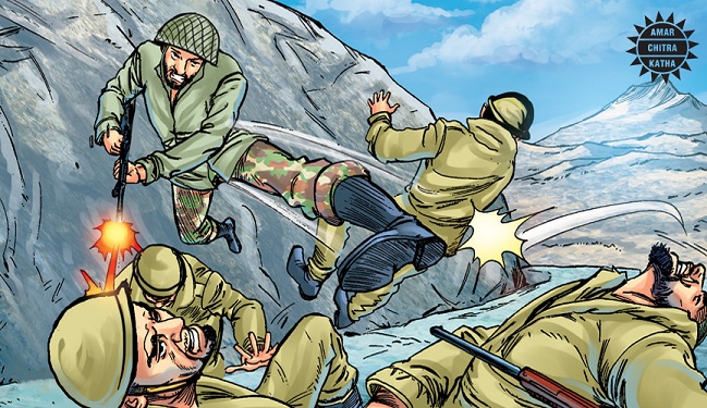 Captain Vikram Batra - Paramveer Chakra Awardee - Amar Chitra Katha