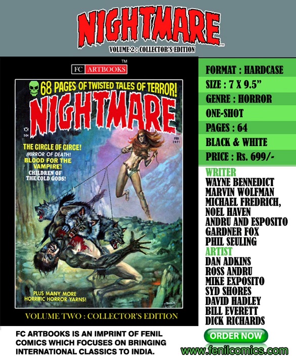 FC Artbooks - Nightmare Volume 2 - Fenil Comics - Collectors Edition