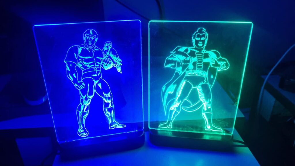 LED Lamp Set - Raj Comics By Manish Gupta - Novelty