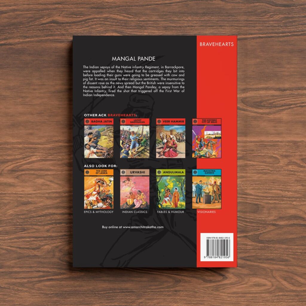 Mangal Pande - Amar Chitra Katha - Bravehearts