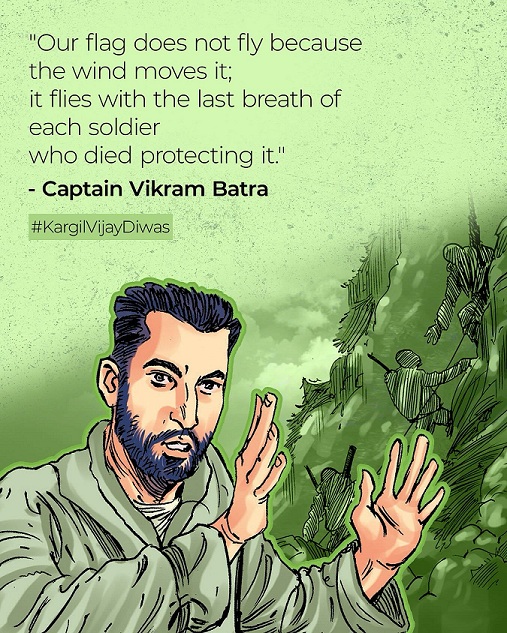 Powerful Words By Captain Vikram Batra - Amar Chitra Katha