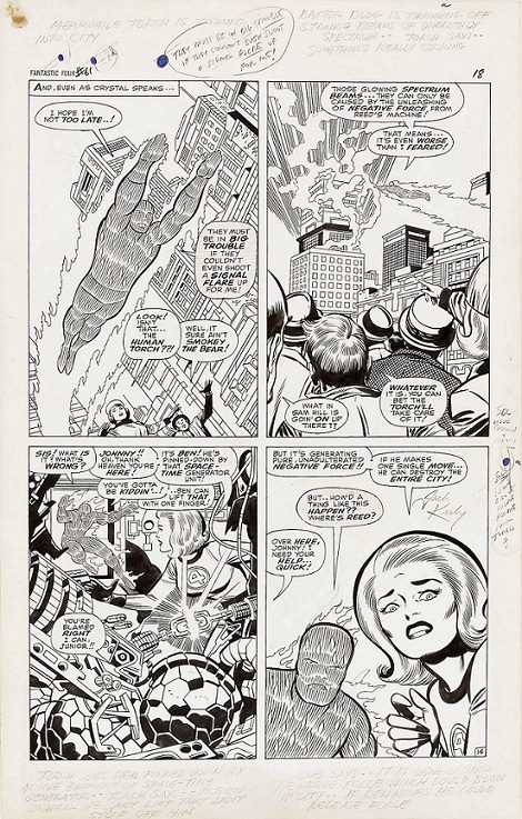 Jack Kirby Pencils - Fantastic Four