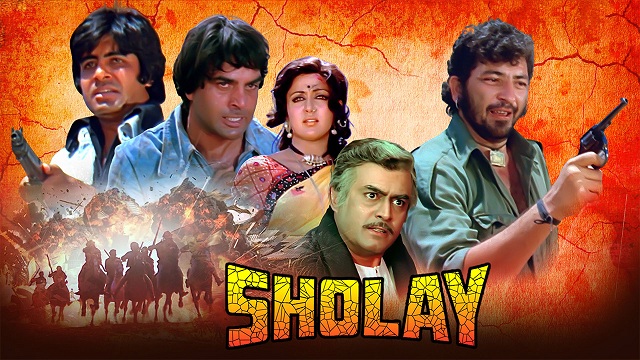 Sholay - Movie Poster