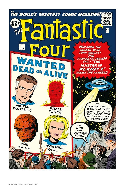 The Marvel Comics Covers of Jack Kirby - Fantastic Four