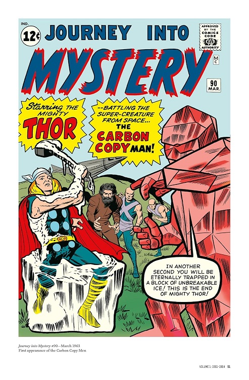 The Marvel Comics Covers of Jack Kirby - Thor