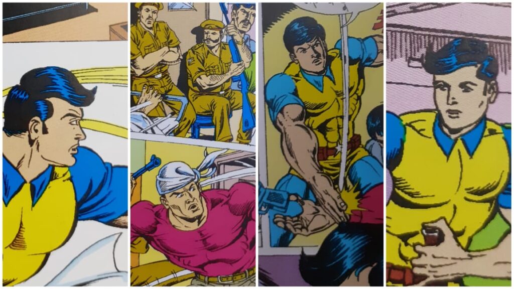 Ateet - Super Commando Dhruv - Raj Comics - Panel & Balloons - 4