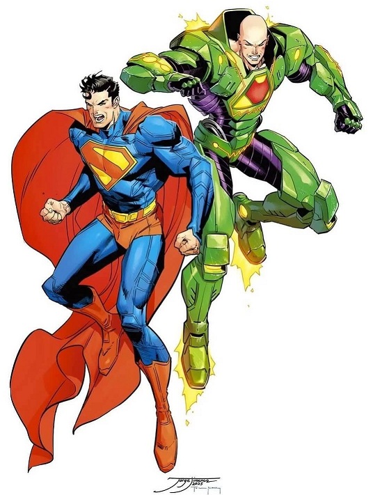 Man Of Tomorrow - Superman and Lex Luthor