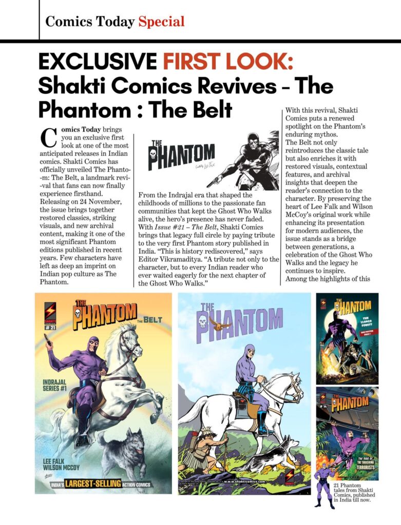 Comics Today Special: The Phantom's Belt