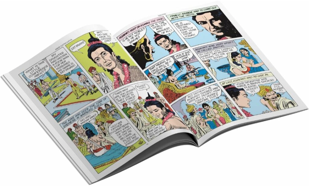 Savitri - The Perfect Wife - Amar Chitra Katha 