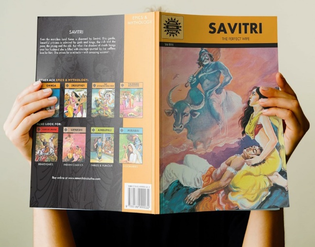 Savitri - The Perfect Wife - Amar Chitra Katha 