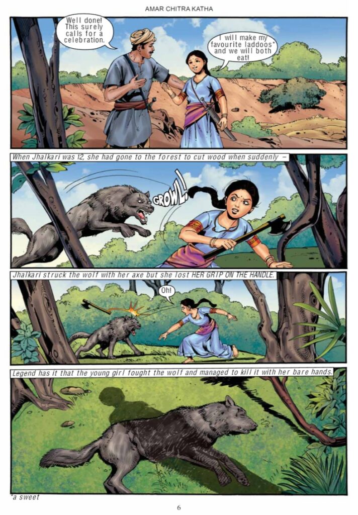 Vaillant Women - Defenders Of The Nation - Amar Chitra Katha