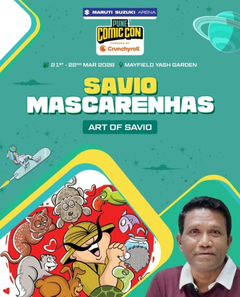 Savio Mascarenhas - Pune Comic Con 2026