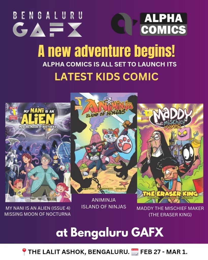 Alpha Comics New Releases - GAFX Bengaluru