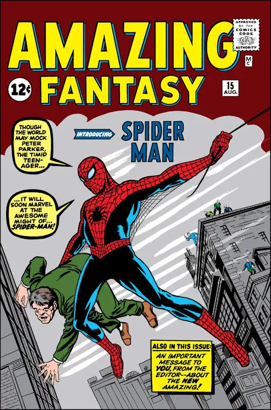 Amazing Fantasy Issues - Spider-Man’s First Appearance