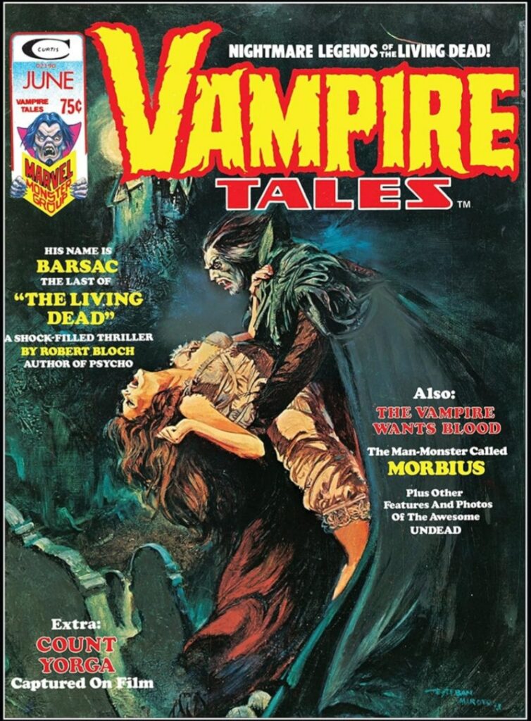 Marvel Vampire Tales (1973 - 1975) - Marvel Magazine Format Comics