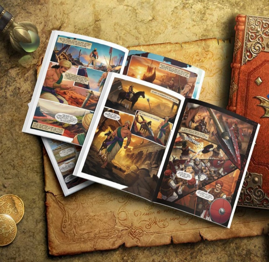 The Life Of Emperor Ashoka - Pratilipi Comics