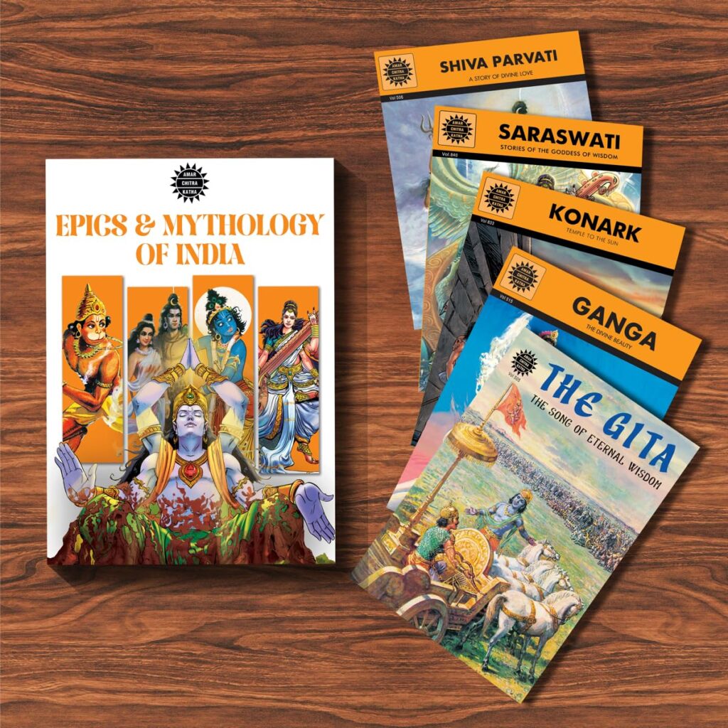 Epics & Mythology Of India - Amar Chitra Katha