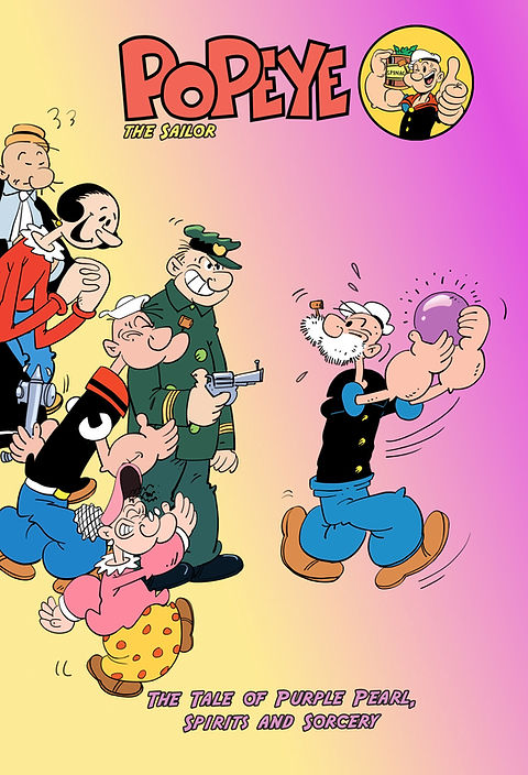 Popeye The Sailor – The Purple Pearl - Shakti Comics